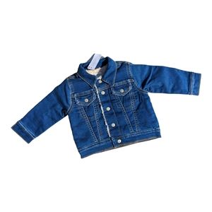 Gymboree Boys 12-18m Lined Blue Jean Jacket